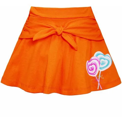 Юбка-шорты ИНОВО, размер 146, оранжевый