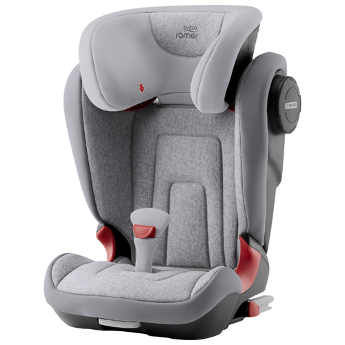 Автокресло группа 2/3 (15-36 кг) BRITAX ROMER Kidfix2 S, grey marble
