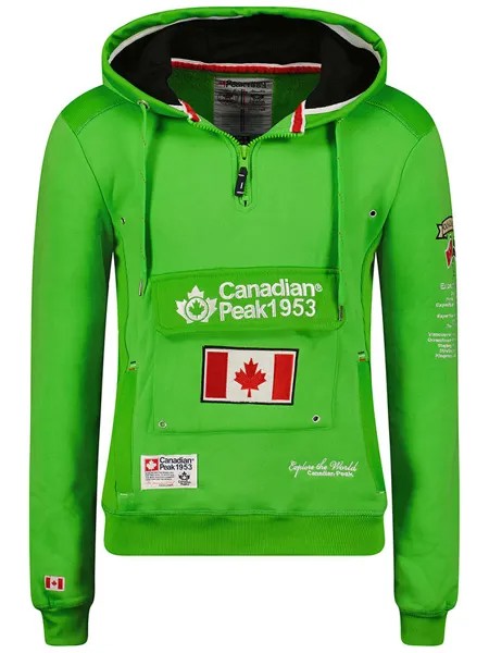 Толстовка Canadian Peak, зеленый
