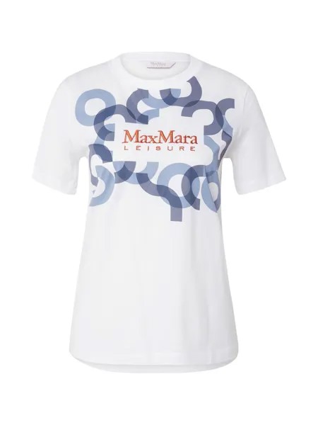 Футболка Max Mara Leisure OBLIQUA, белый