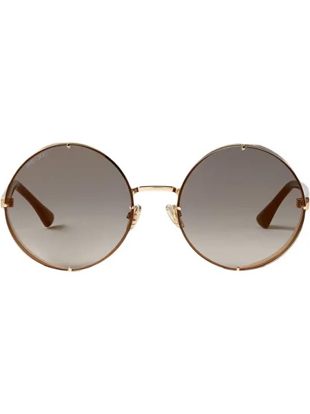 Jimmy Choo Eyewear солнцезащитные очки Lilo в круглой оправе