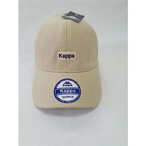 Бейсболка Kappa, размер 56-60, коричневый