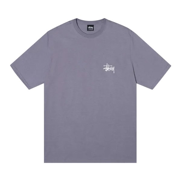 Футболка Stussy Melted, лиловая