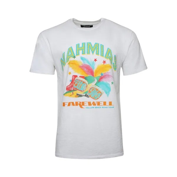 Футболка Nahmias Farewell Tour T-Shirt 'White', белый