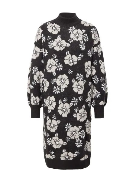 Вязаное платье Monki, черный