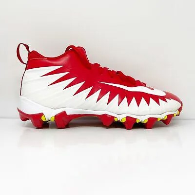 Nike Boys Alpha Menace Shark 880129-616 Красные футбольные бутсы Размер 5Y