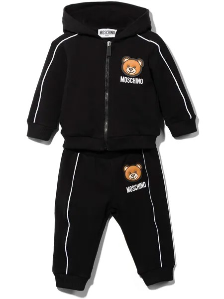 Moschino Kids спортивный костюм с нашивкой Teddy Bear