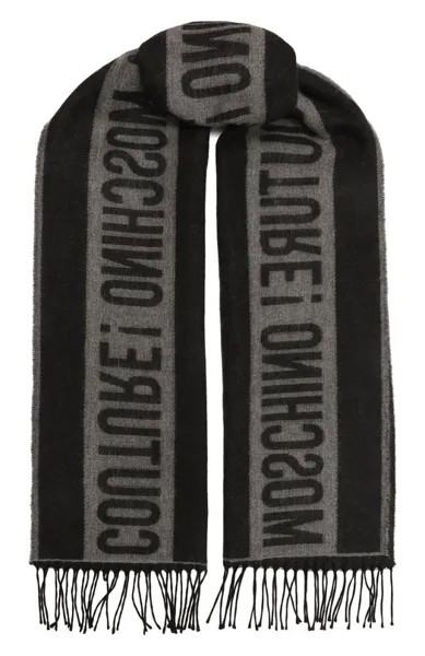 Шарф из шерсти и вискозы Moschino
