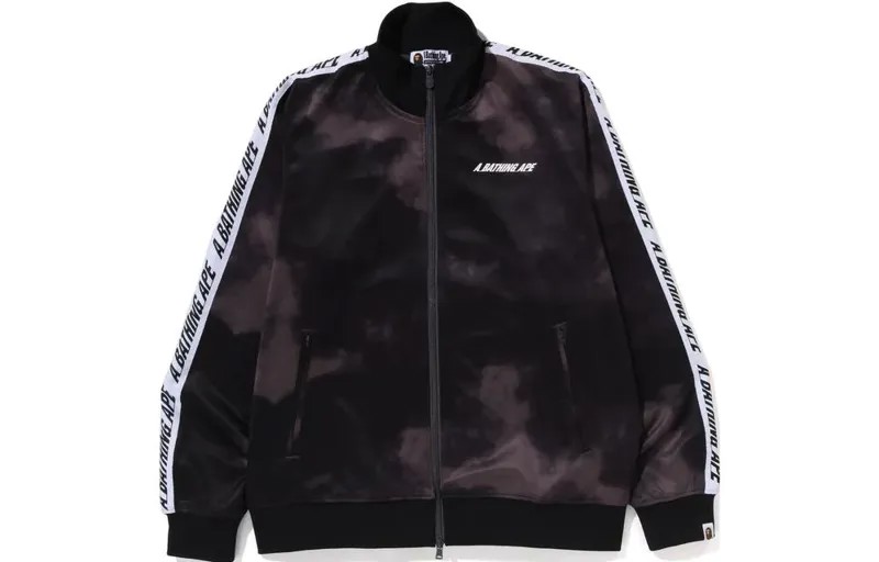 Спортивная куртка BAPE Tie Dye A Bathing Ape, черный