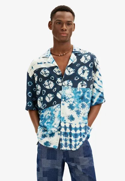 Рубашка Desigual, синяя
