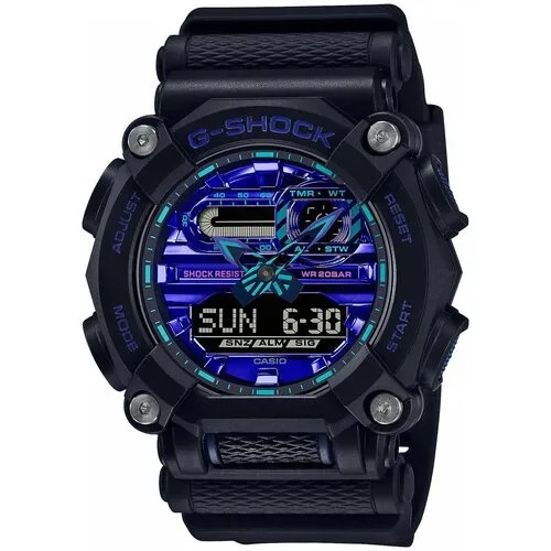 Наручные часы CASIO G-Shock 158545, черный, синий