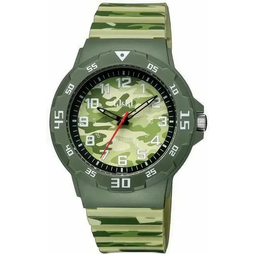 Наручные часы Q&Q Casual, зеленый