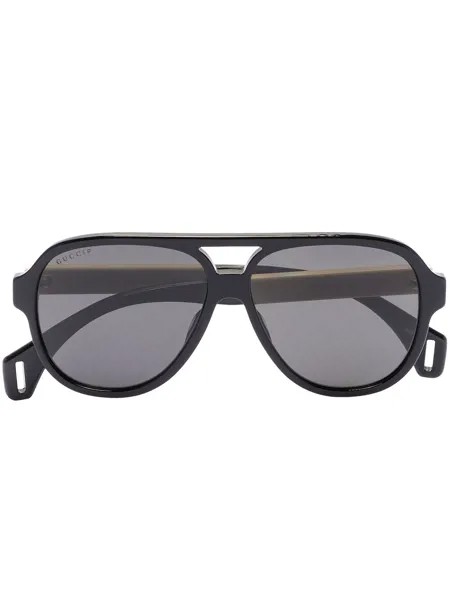 Gucci Eyewear солнцезащитные очки-авиаторы