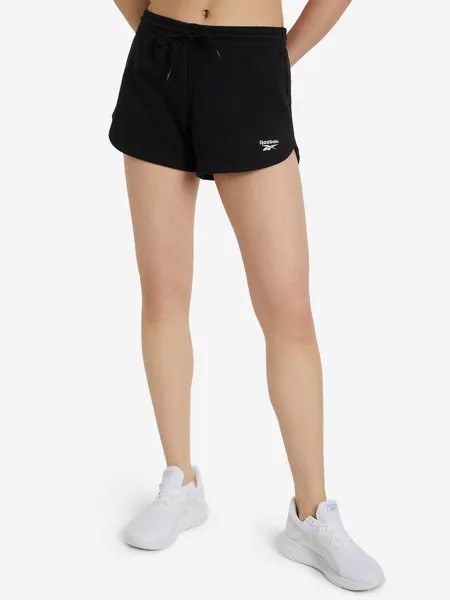 Шорты женские Reebok French Terry Short, Черный