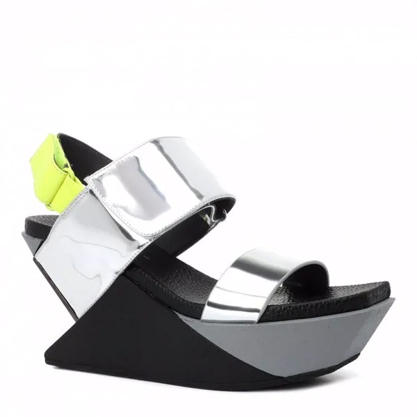 Женские босоножки UNITED NUDE DELTA WEDGE SANDAL цв. серебряный 41 EU