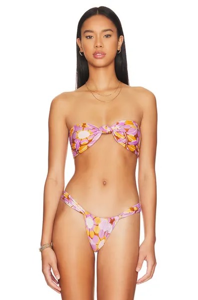 Топ бикини Stone Fox Swim Lele, цвет Retro Bloom