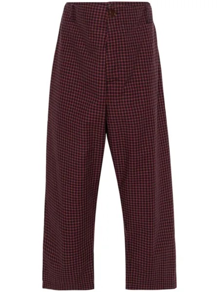 Vivienne Westwood прямые брюки Alien, красный