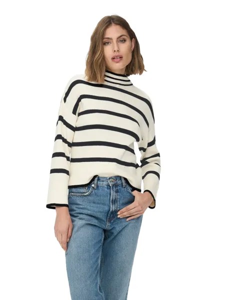 Свитер ONLY ONLIBI HIGHNECK, разноцветный