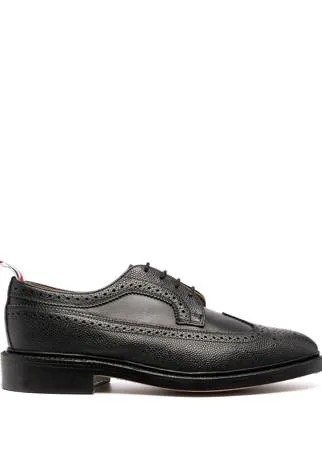 Thom Browne броги Longwing из зернистой кожи