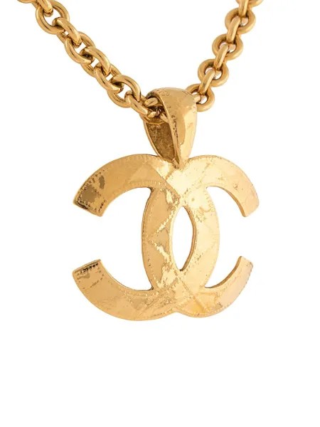 Chanel Pre-Owned колье 1994-го года с подвеской-логотипом CC