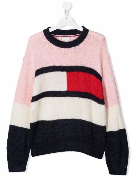 Tommy Hilfiger Junior джемпер Flag в стиле колор-блок