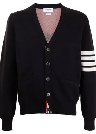 Thom Browne кардиган с полосками 4-Bar