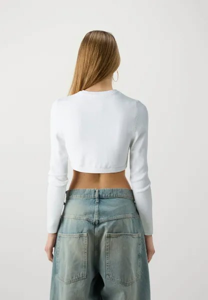 Кардиган Bolero Gina Tricot, кремовый