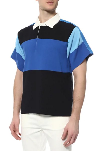 Поло мужское Tommy Hilfiger синее S