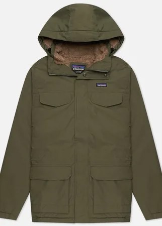 Мужская куртка парка Patagonia Isthmus, цвет оливковый, размер XXXL