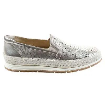 VANELi Quasar Slip On Womens Silver Sneakers Повседневная обувь 311209