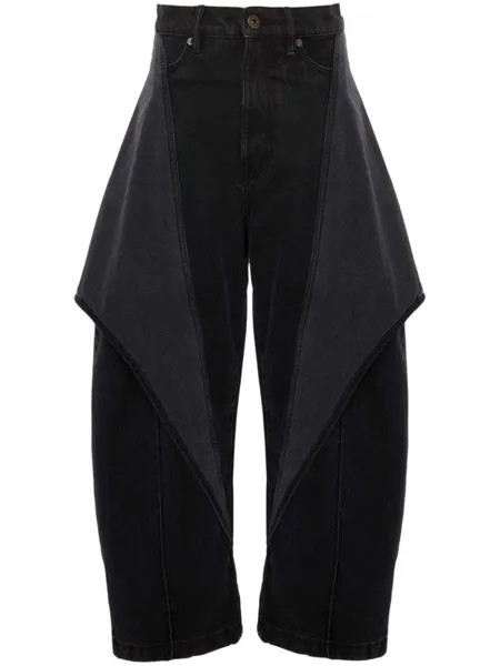 JW Anderson укороченные джинсы, черный