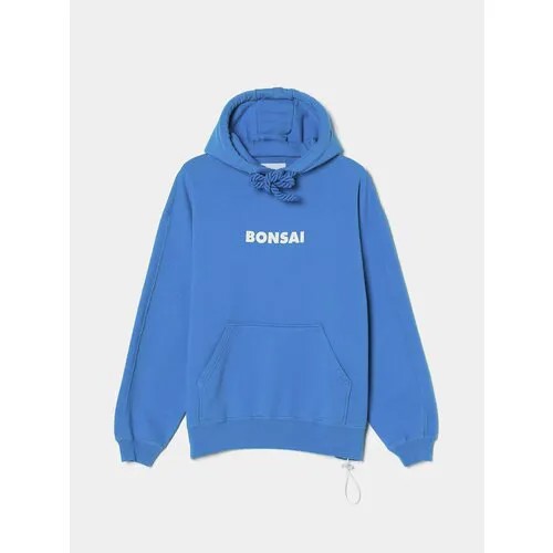 Худи BONSAI Drawstring Logo Hoodie, размер L, синий