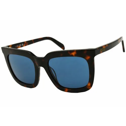 Солнцезащитные очки Emilio Pucci EP 201, квадратные, с защитой от УФ, для женщин, черепаховый