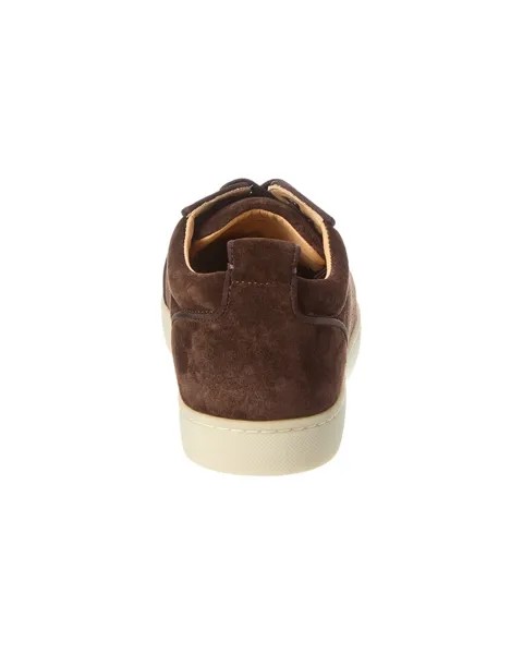 Christian Louboutin Louis Junior Orlato Замшевые Кроссовки, коричневый