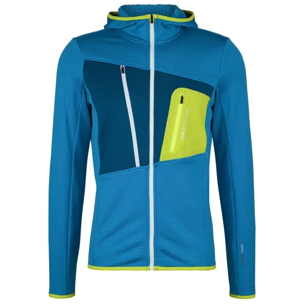 Флисовая жилетка Ortovox Fleece Grid Hoody, цвет Heritage Blue