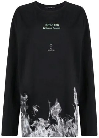 Yohji Yamamoto футболка Error 426