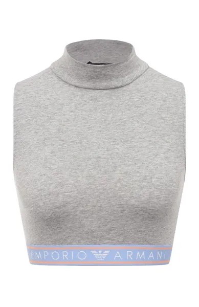 Хлопковый топ Emporio Armani
