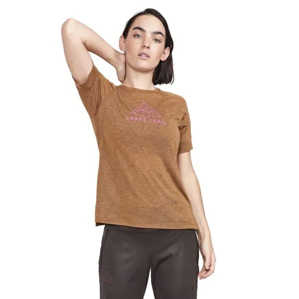 Спортивная футболка Craft ADV Trail Wool, коричневый