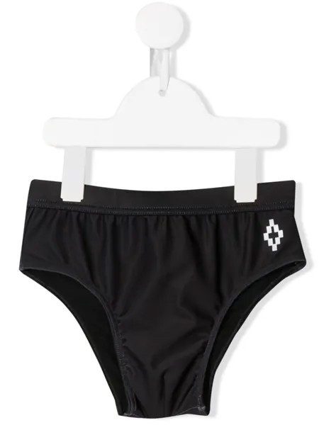 Marcelo Burlon County Of Milan Kids плавки-шорты с контрастным логотипом
