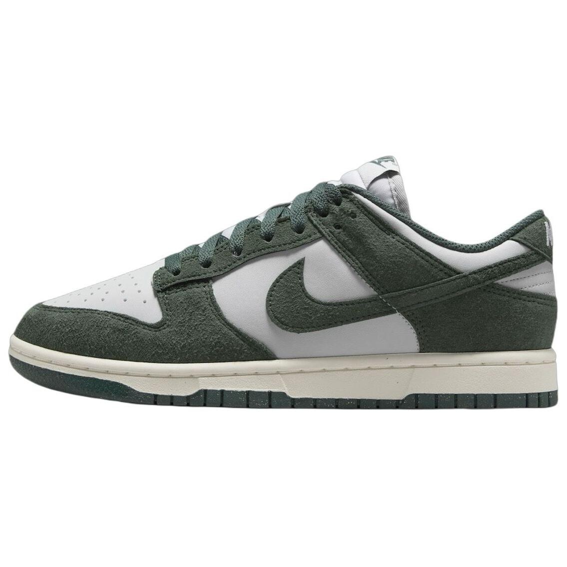 Кроссовки Nike Dunk Skateboarding Shoes Unisex Low-top White/green, зеленый