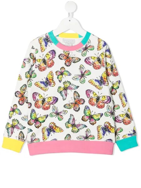 Stella McCartney Kids толстовка с принтом