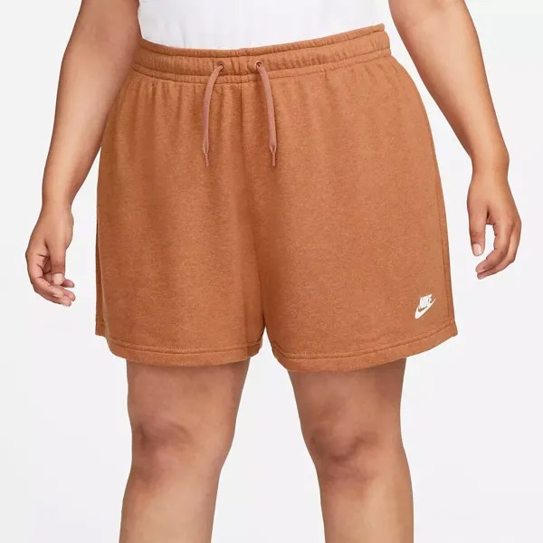 Женские шорты Nike Sportswear Club размера плюс 2X, новые, с бирками