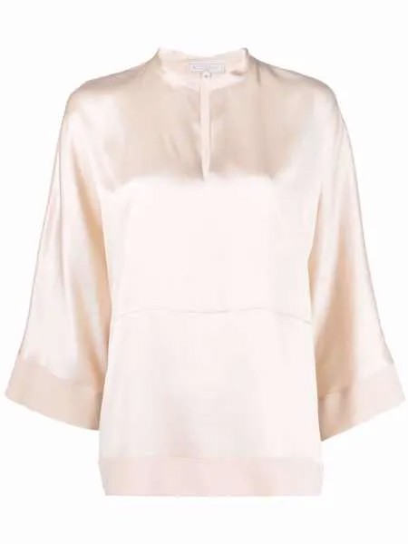 Antonelli шелковая блузка с длинными рукавами