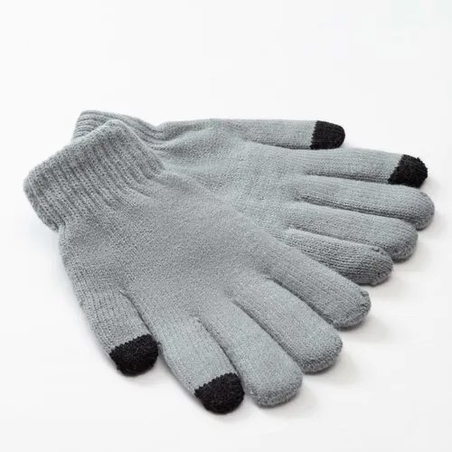 Перчатки Minaku, размер 8-9, серый