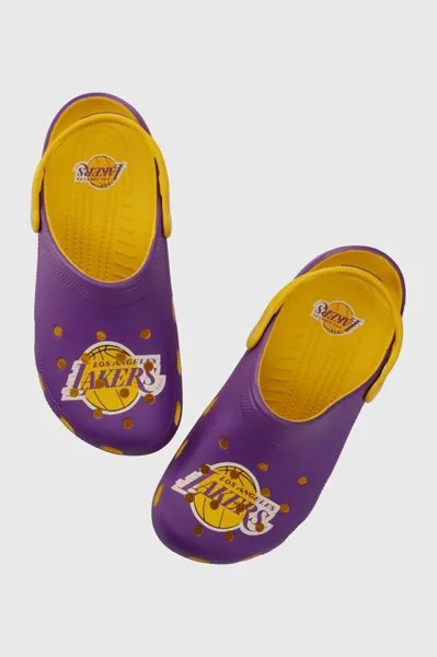 Классические шлепанцы-сабо NBA Los Angeles Lakers Crocs, фиолетовый