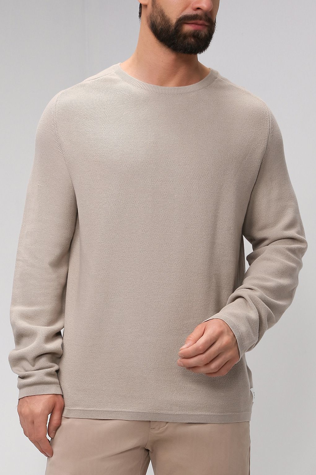Джемпер мужской Marc O'Polo 167513960122 бежевый S
