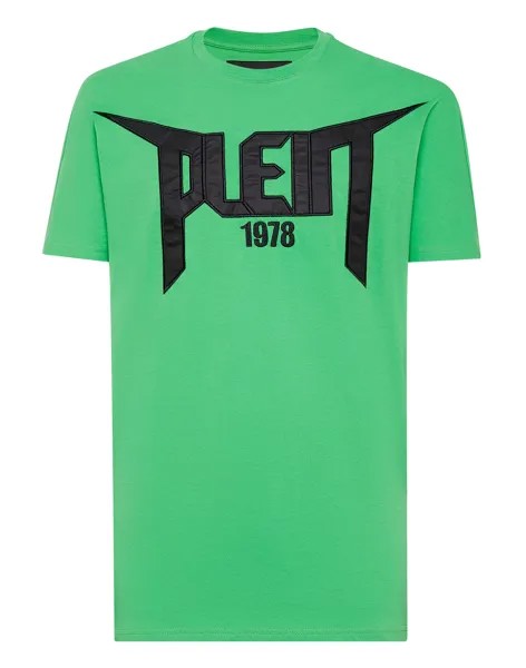 Футболка с круглым вырезом SS PP1978 Philipp Plein, зеленый