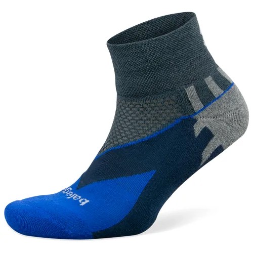 Мужские носки balega, 1 пара, размер 36-39, серый, синий