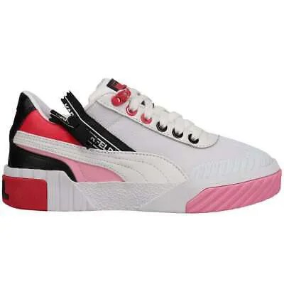 Puma X Karl Lagerfeld Cali Lace Up Женские черные, розовые, красные, белые кроссовки Cas