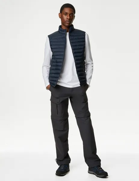 Трекинговые брюки на молнии с Stormwear Marks & Spencer, серый